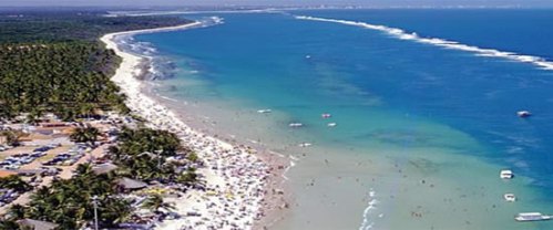 Crédito: setur/Alagoas Vista aérea da Praia do Francês
